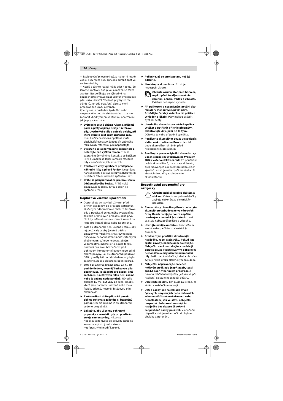 Bosch AKE 30 LI User Manual | Page 198 / 375