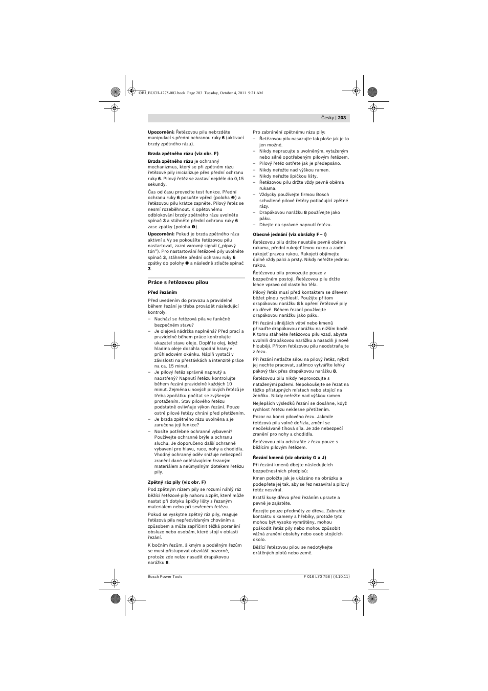 Bosch AKE 30 LI User Manual | Page 203 / 375