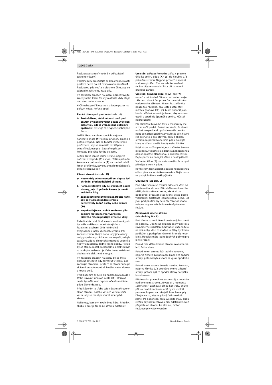 Bosch AKE 30 LI User Manual | Page 204 / 375