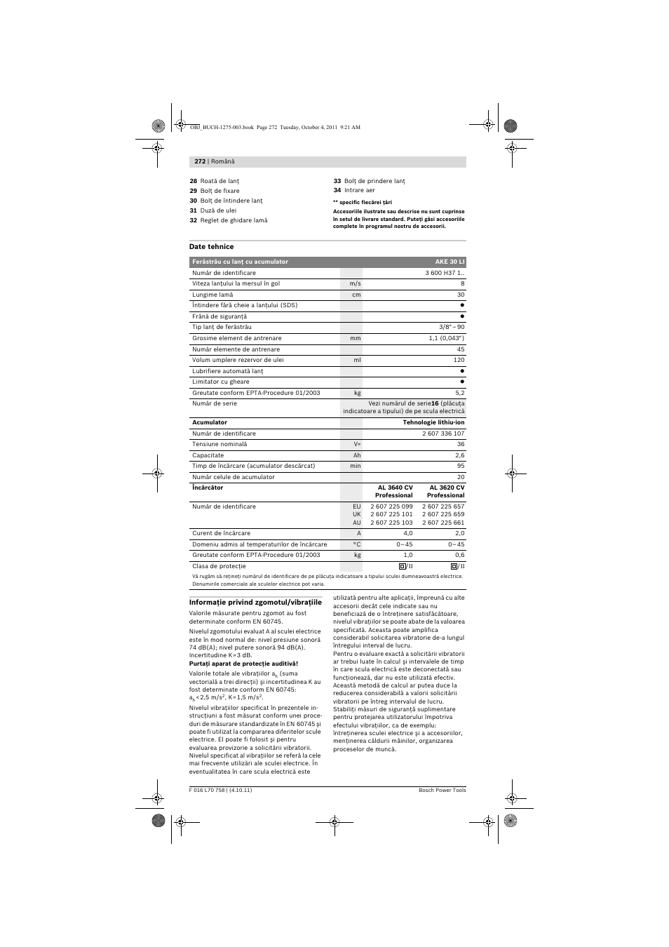 Bosch AKE 30 LI User Manual | Page 272 / 375