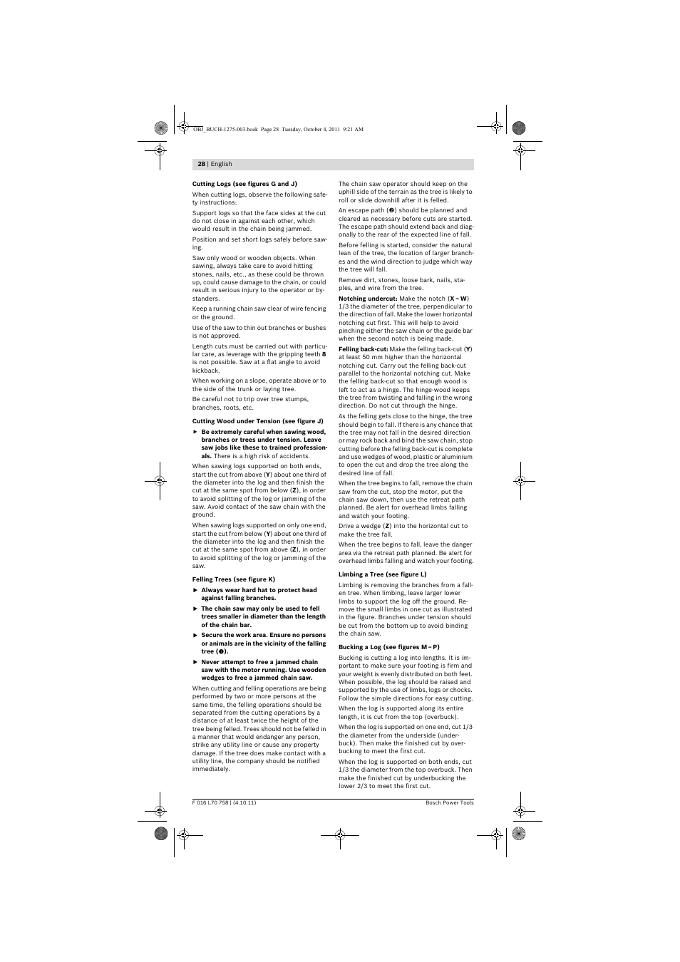 Bosch AKE 30 LI User Manual | Page 28 / 375