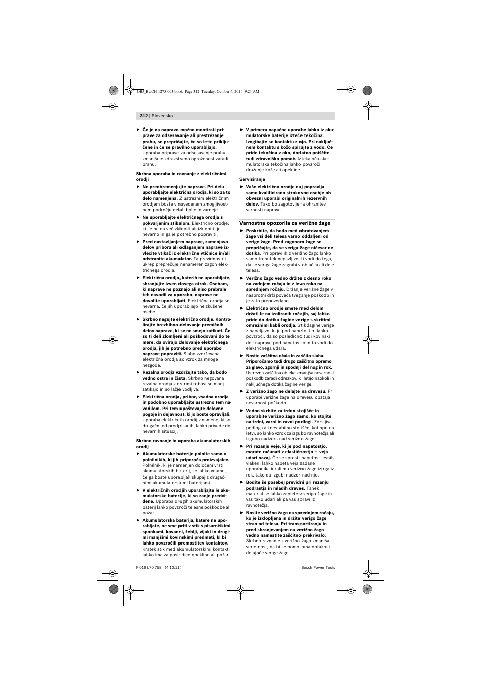 Bosch AKE 30 LI User Manual | Page 312 / 375