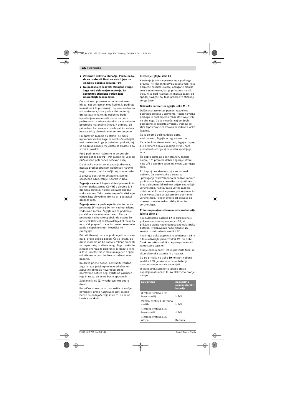 Bosch AKE 30 LI User Manual | Page 320 / 375