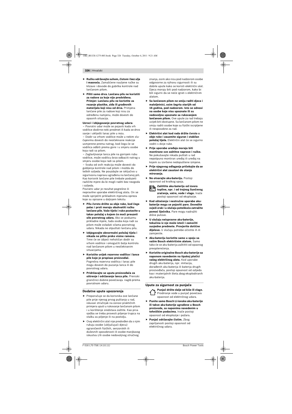 Bosch AKE 30 LI User Manual | Page 326 / 375