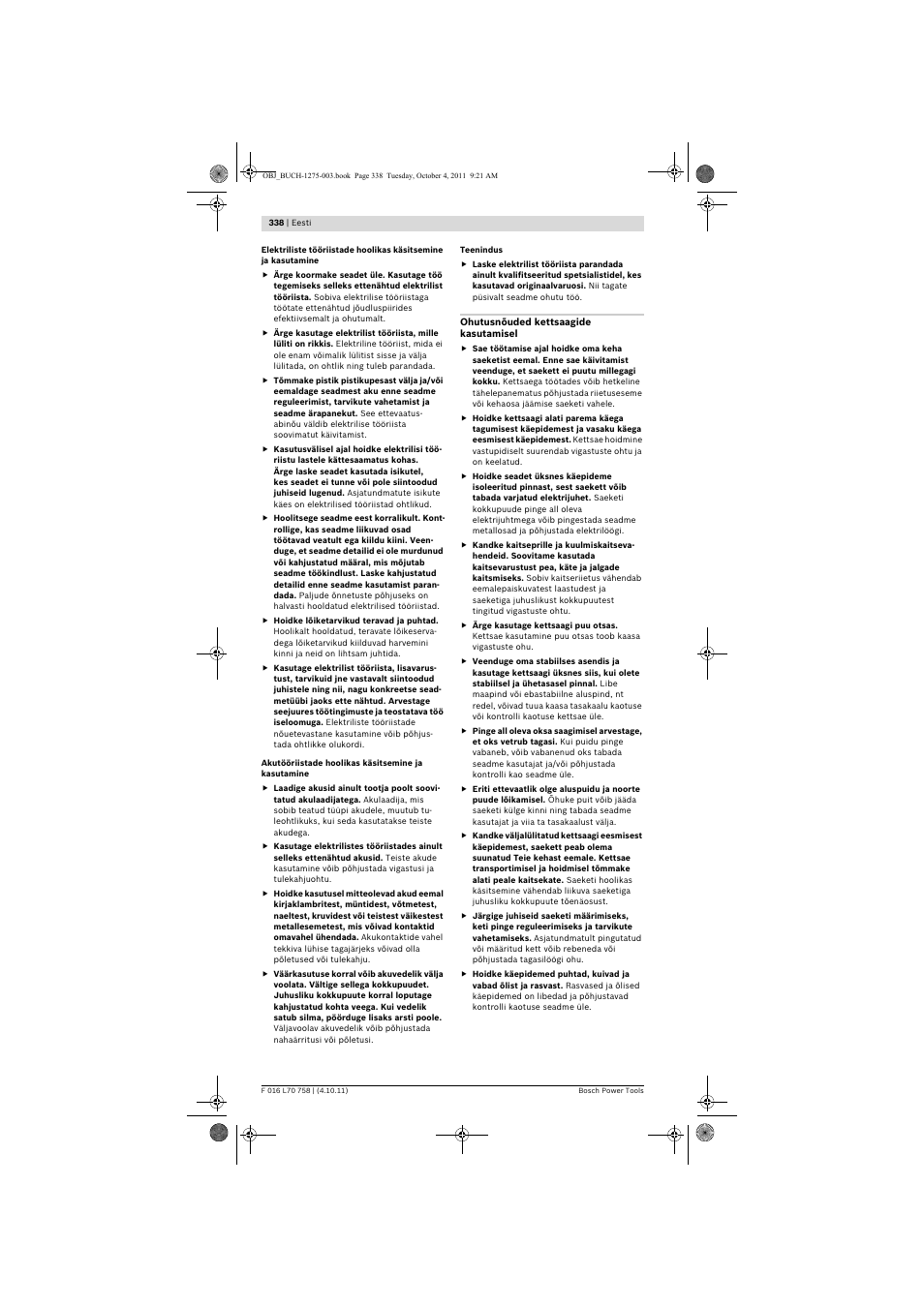 Bosch AKE 30 LI User Manual | Page 338 / 375