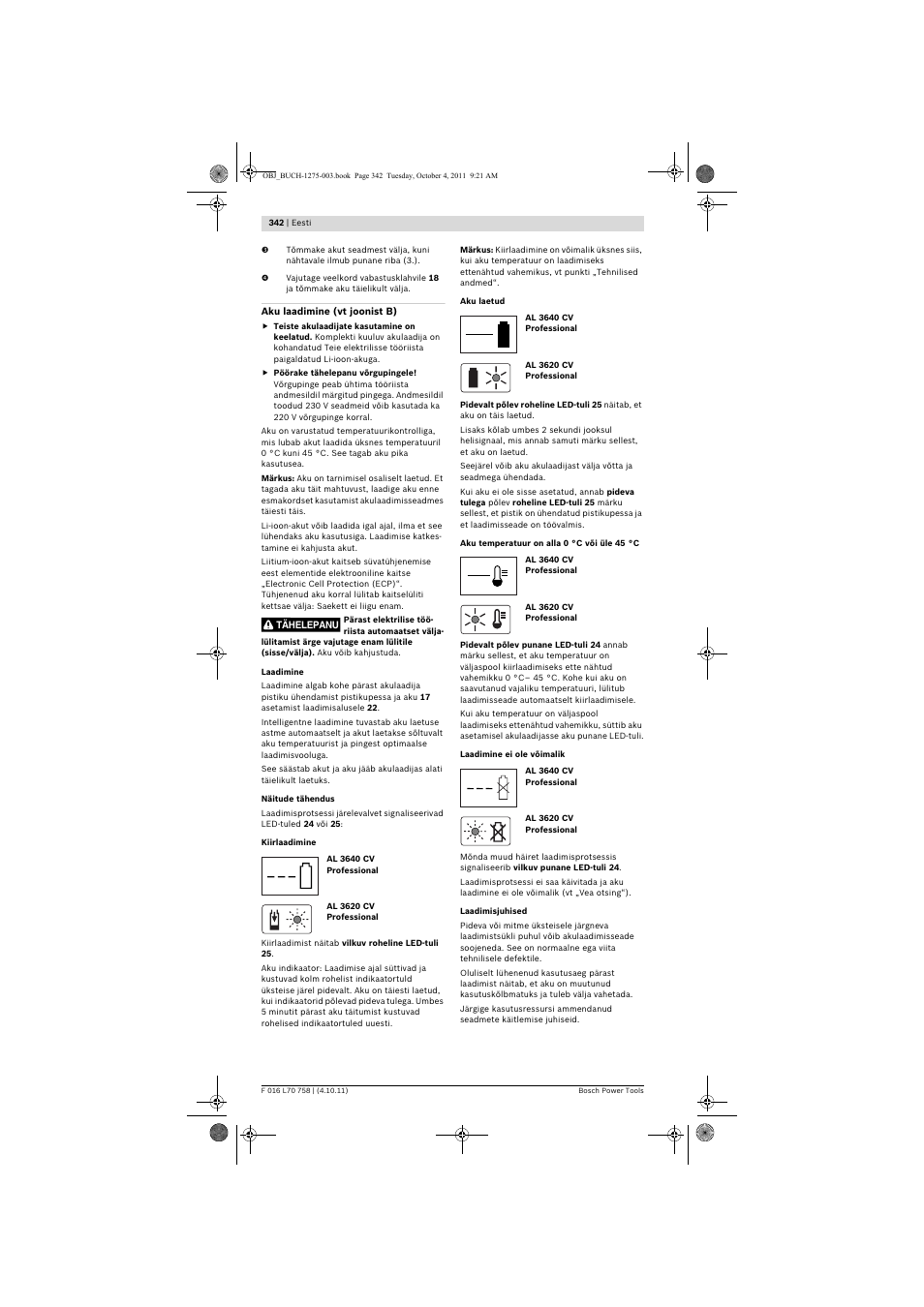 Bosch AKE 30 LI User Manual | Page 342 / 375