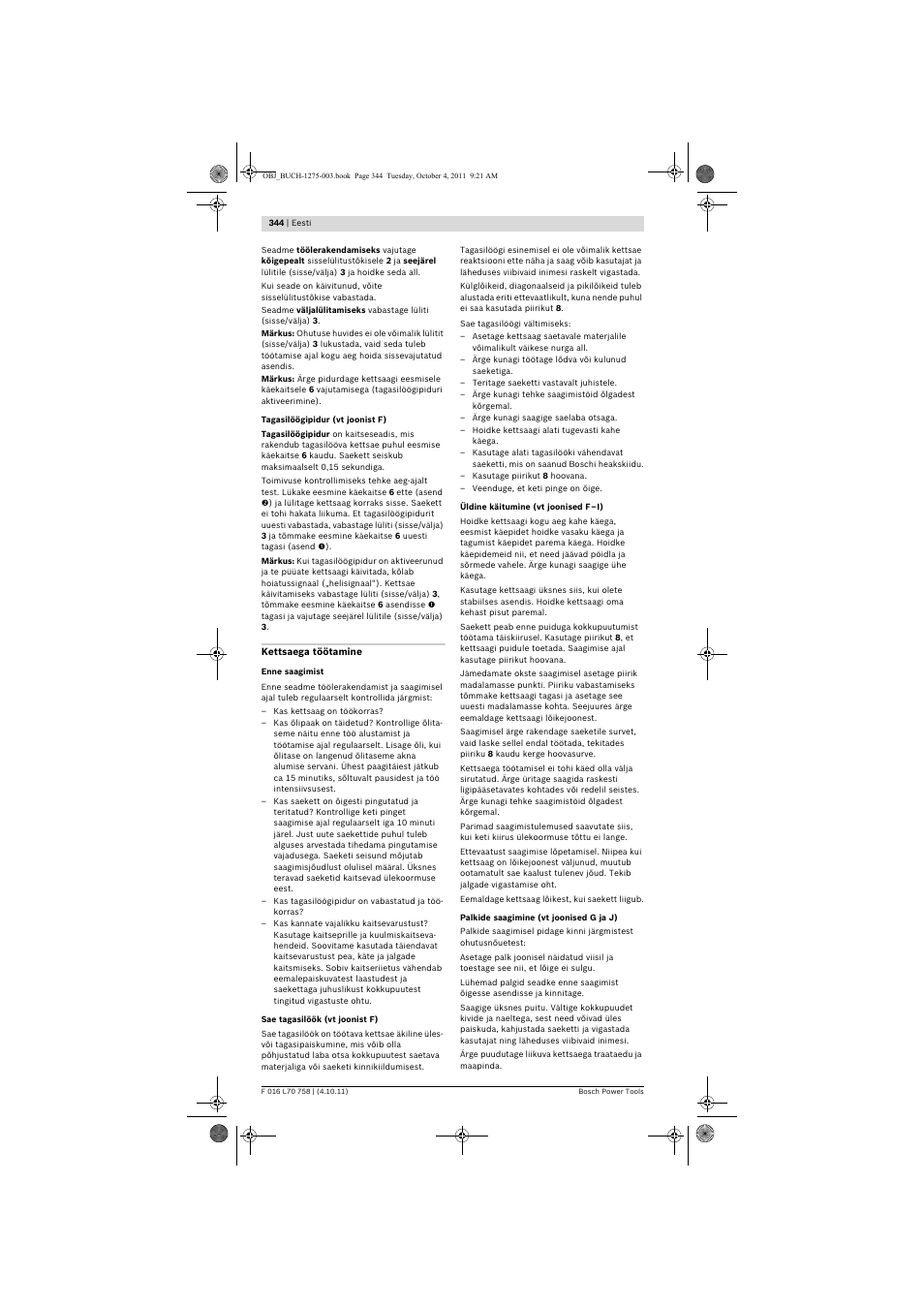 Bosch AKE 30 LI User Manual | Page 344 / 375