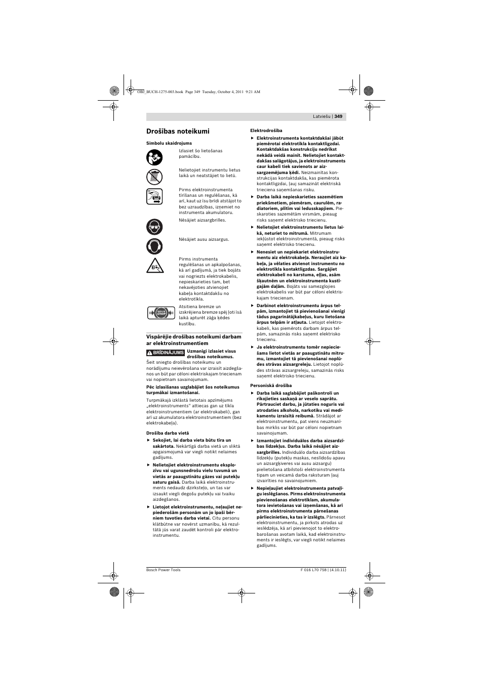 Bosch AKE 30 LI User Manual | Page 349 / 375