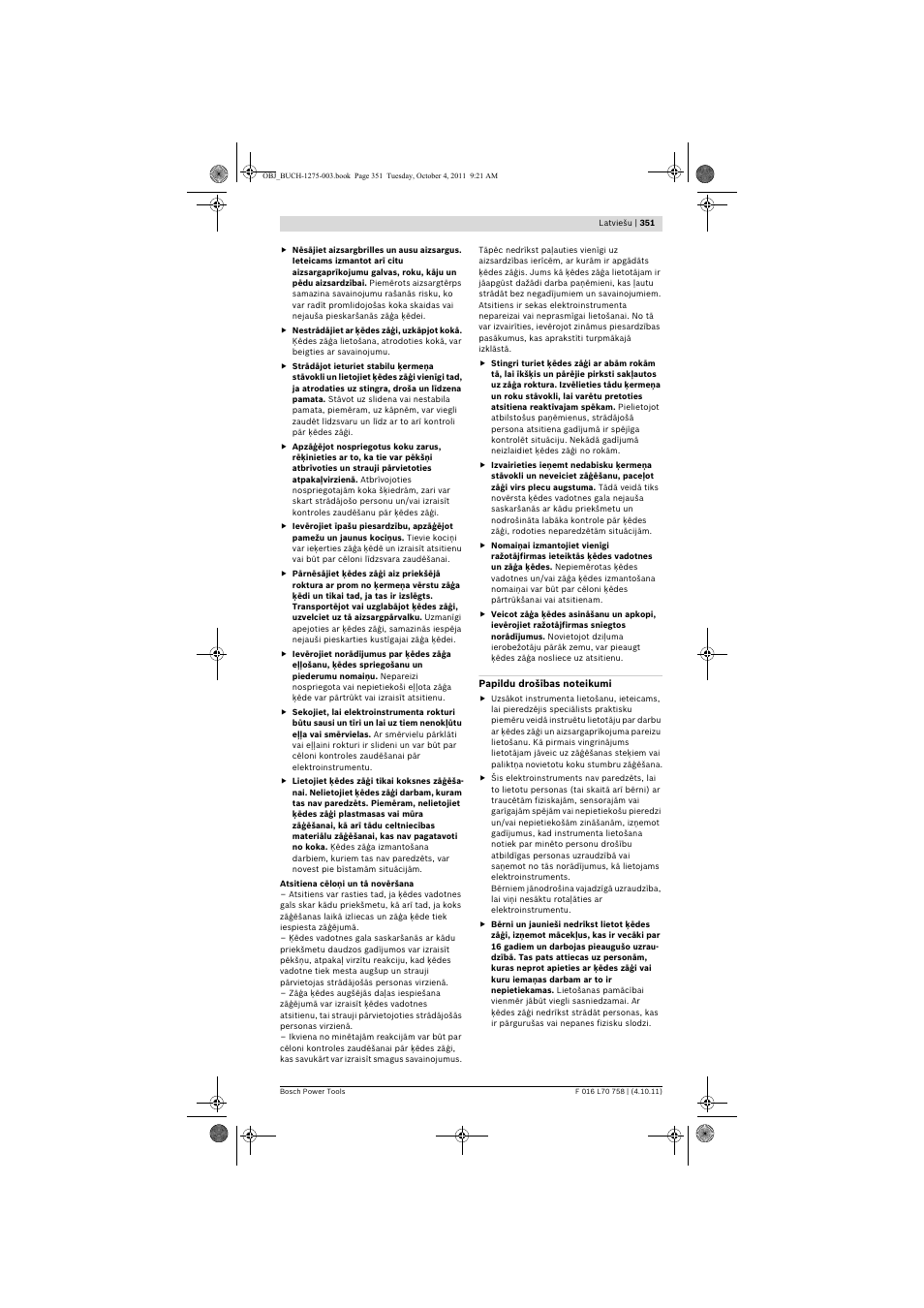 Bosch AKE 30 LI User Manual | Page 351 / 375