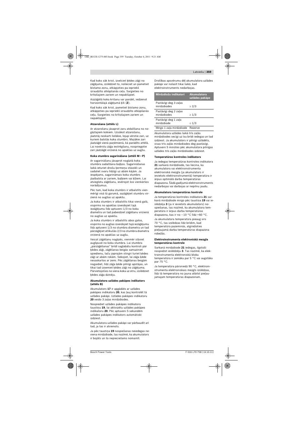 Bosch AKE 30 LI User Manual | Page 359 / 375