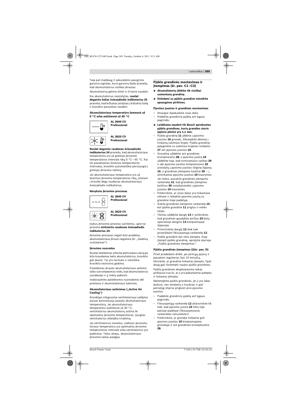 Bosch AKE 30 LI User Manual | Page 369 / 375