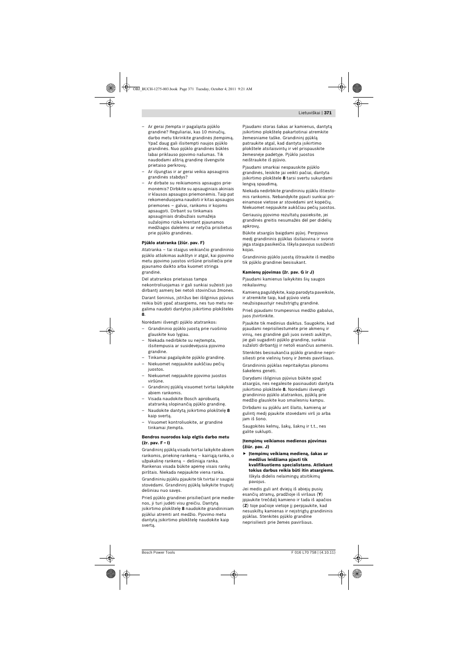 Bosch AKE 30 LI User Manual | Page 371 / 375