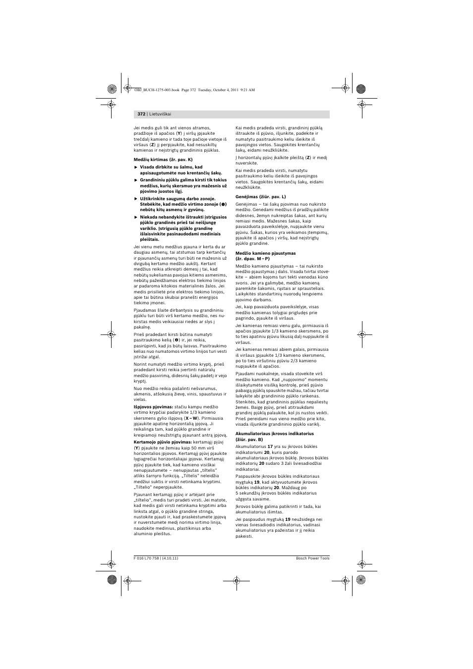 Bosch AKE 30 LI User Manual | Page 372 / 375