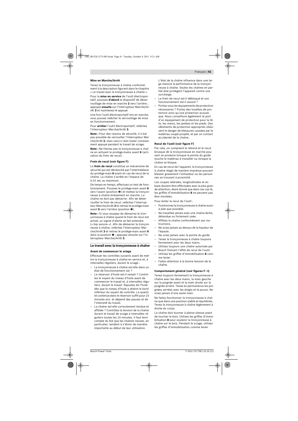 Bosch AKE 30 LI User Manual | Page 41 / 375