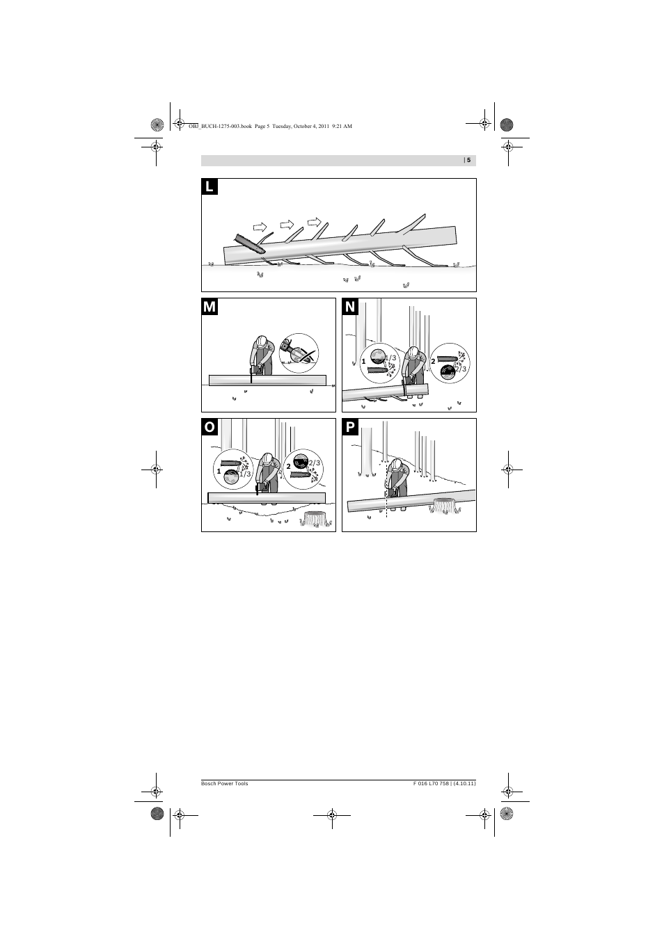 Po n m l | Bosch AKE 30 LI User Manual | Page 5 / 375