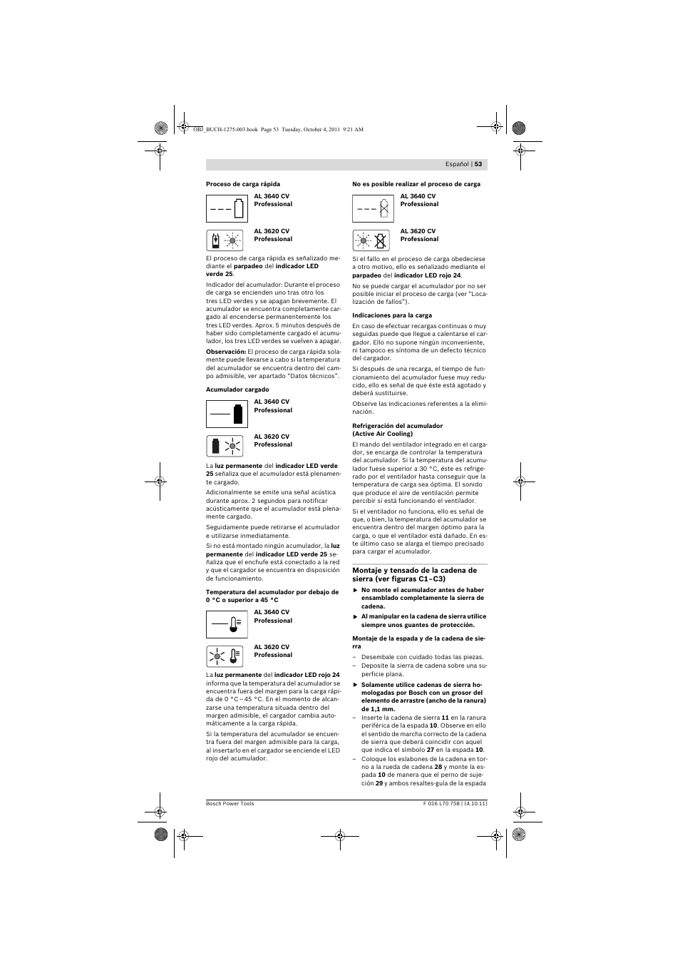 Bosch AKE 30 LI User Manual | Page 53 / 375