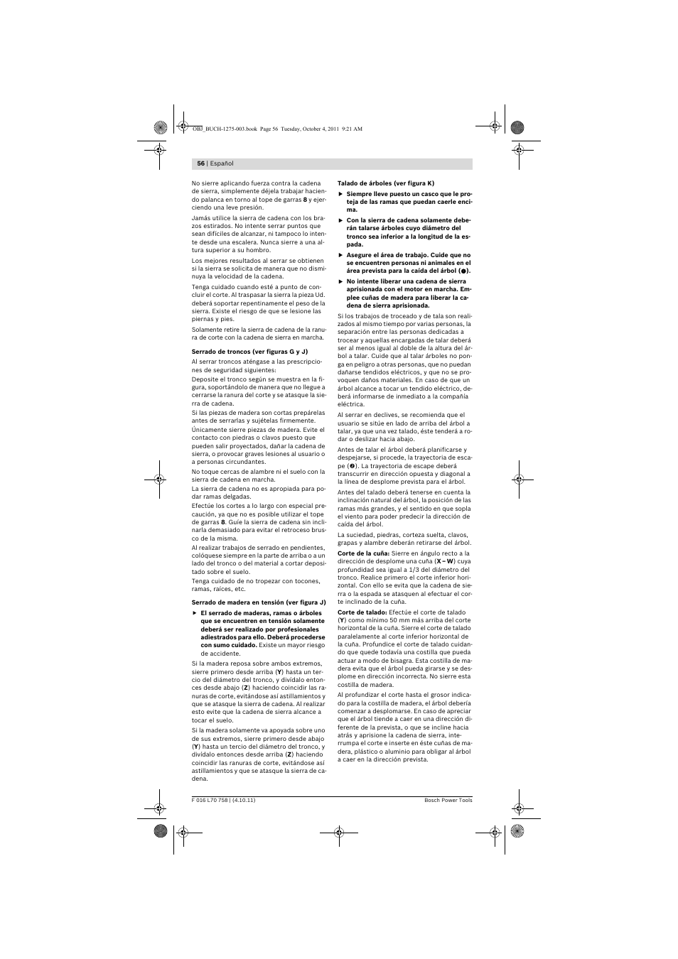 Bosch AKE 30 LI User Manual | Page 56 / 375