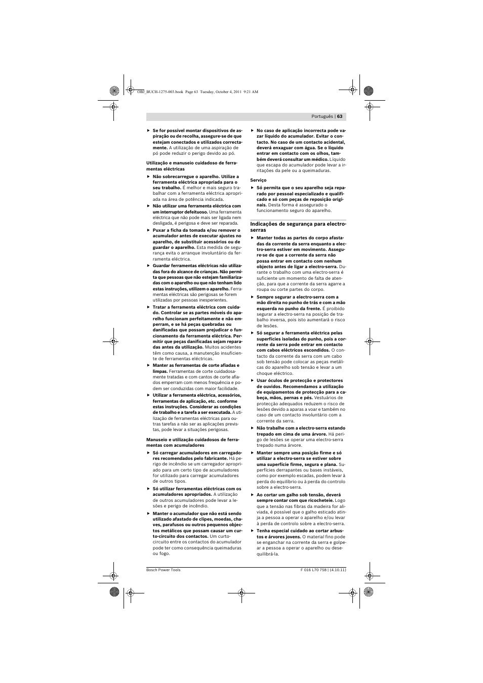 Bosch AKE 30 LI User Manual | Page 63 / 375