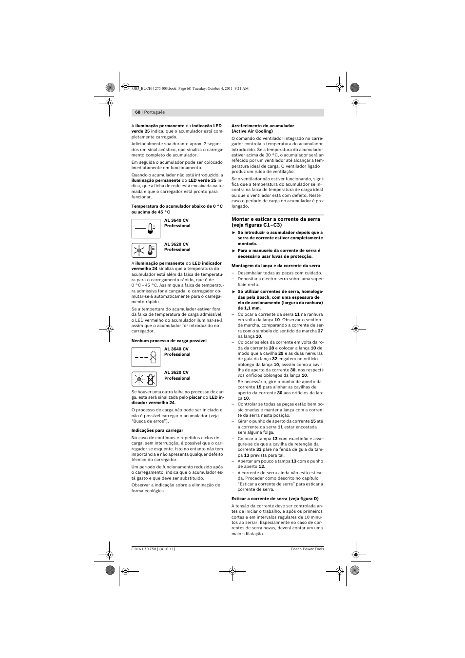 Bosch AKE 30 LI User Manual | Page 68 / 375