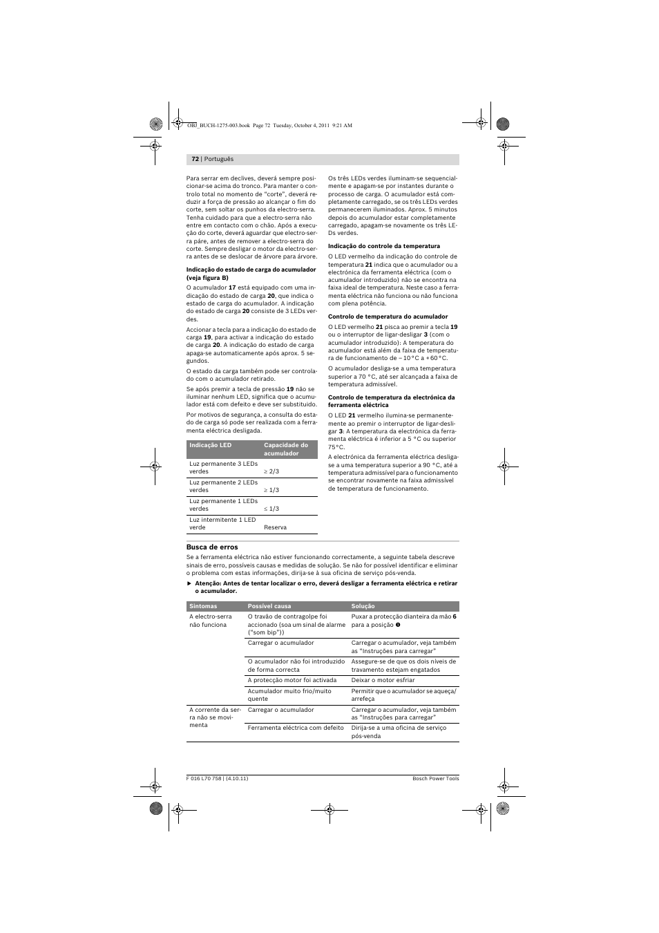 Bosch AKE 30 LI User Manual | Page 72 / 375