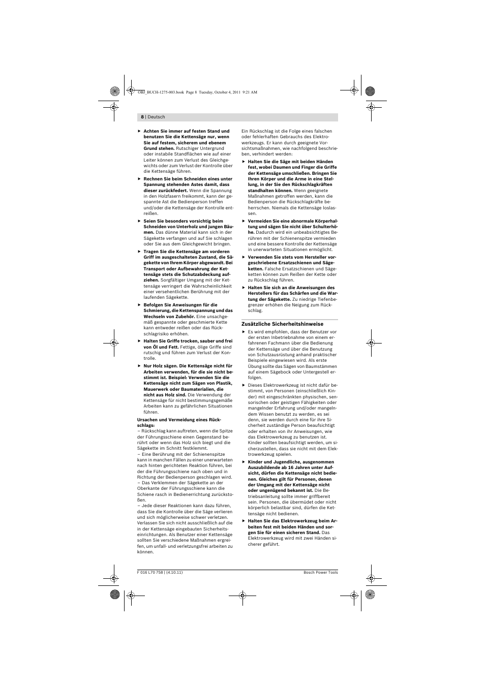 Bosch AKE 30 LI User Manual | Page 8 / 375