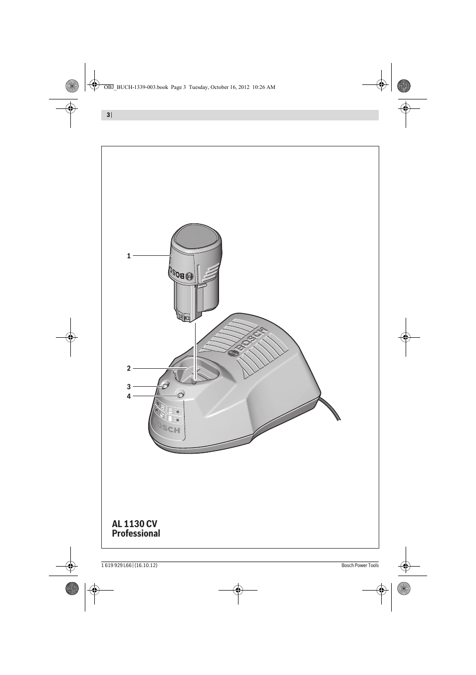 Al 1130 cv professional | Bosch AL 1130 CV User Manual | Page 3 / 65