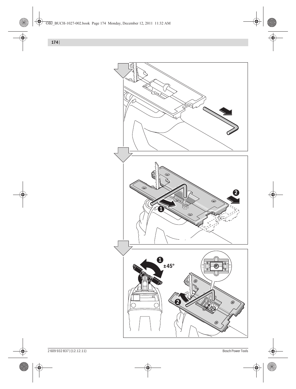 Bosch GST 150 BCE Professional User Manual | Page 174 / 184