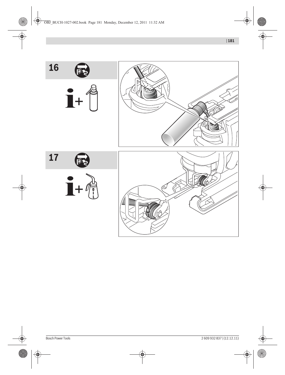 Bosch GST 150 BCE Professional User Manual | Page 181 / 184