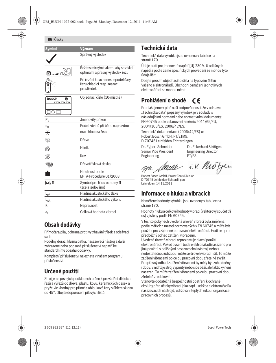 Bosch GST 150 BCE Professional User Manual | Page 86 / 184