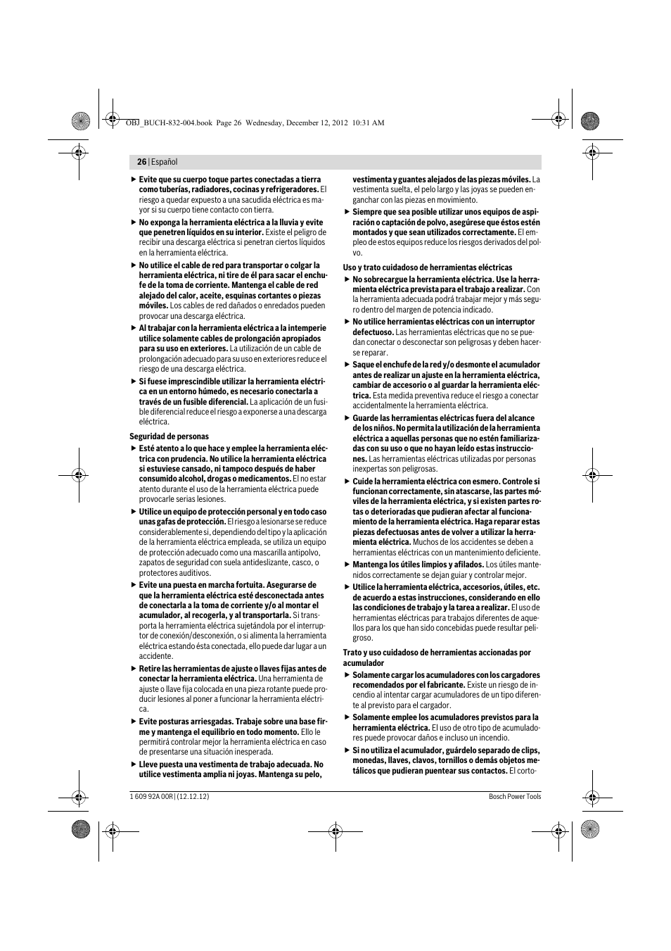 Bosch GDR 18 V-LI Professional User Manual | Page 26 / 194