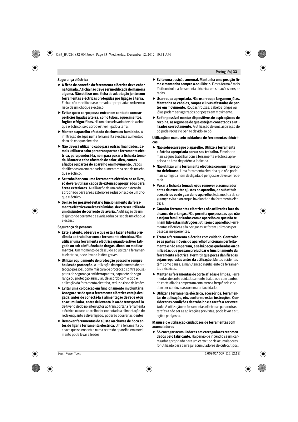 Bosch GDR 18 V-LI Professional User Manual | Page 33 / 194