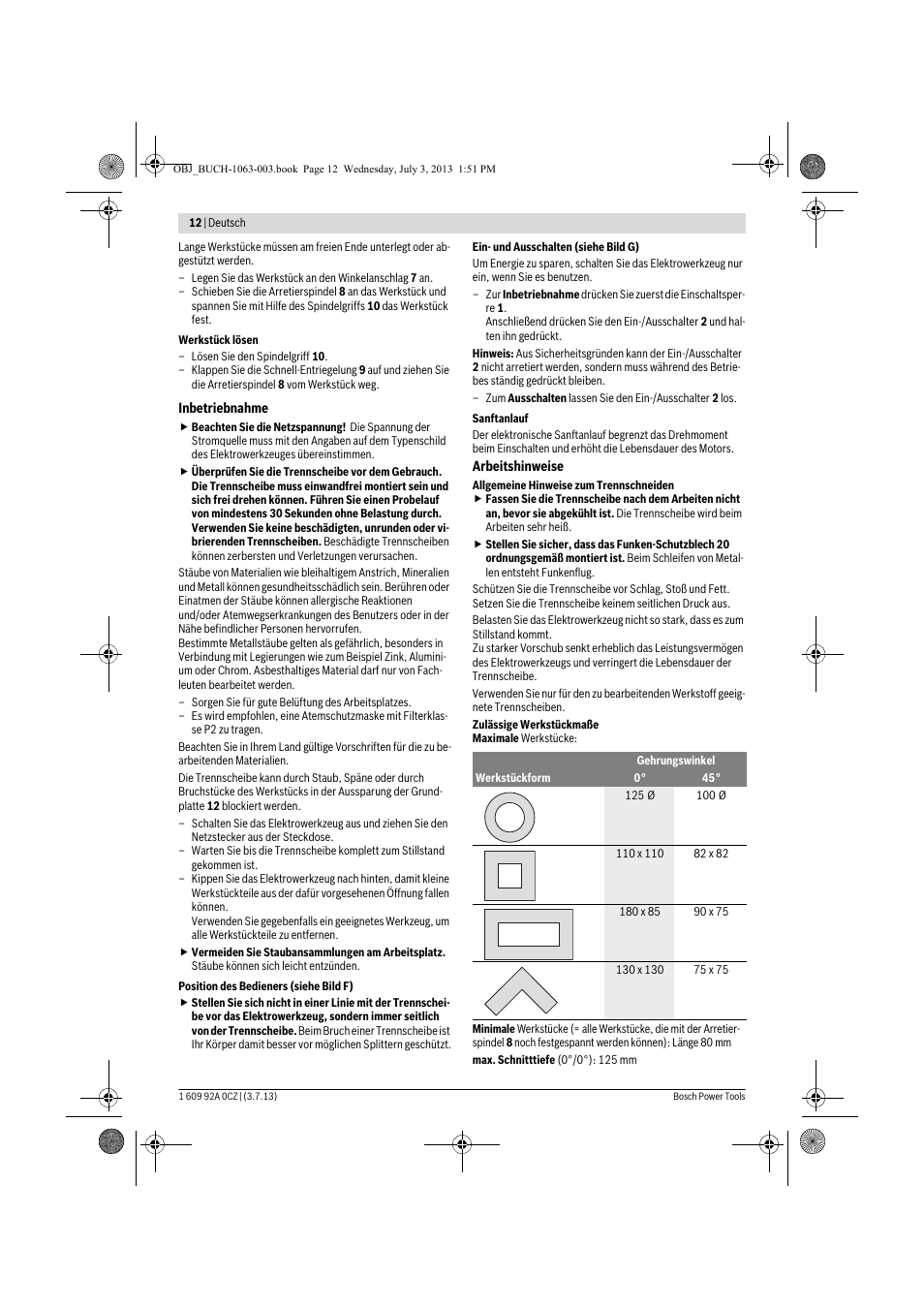 Bosch GCO 2000 Professional User Manual | Page 12 / 223