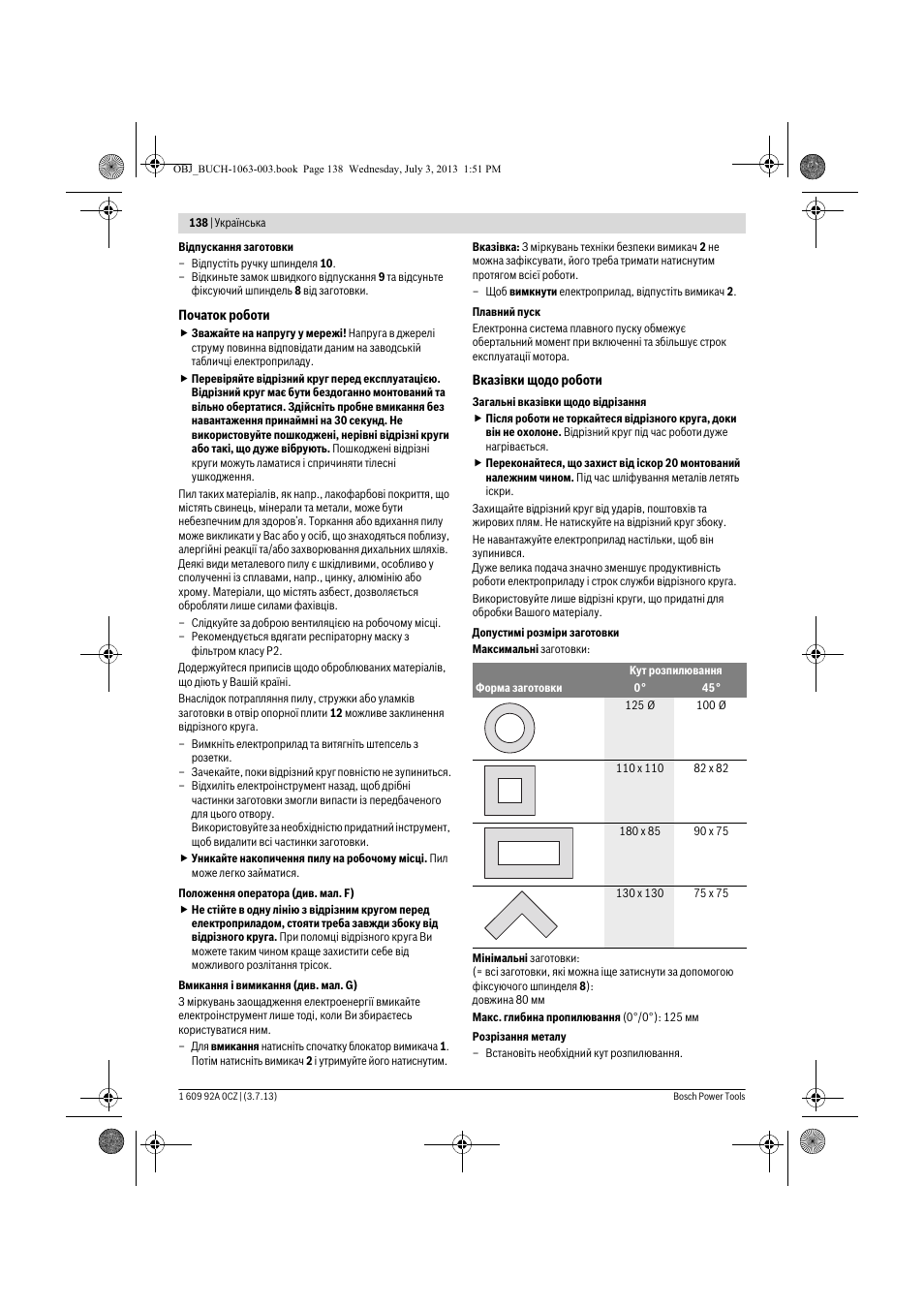 Bosch GCO 2000 Professional User Manual | Page 138 / 223