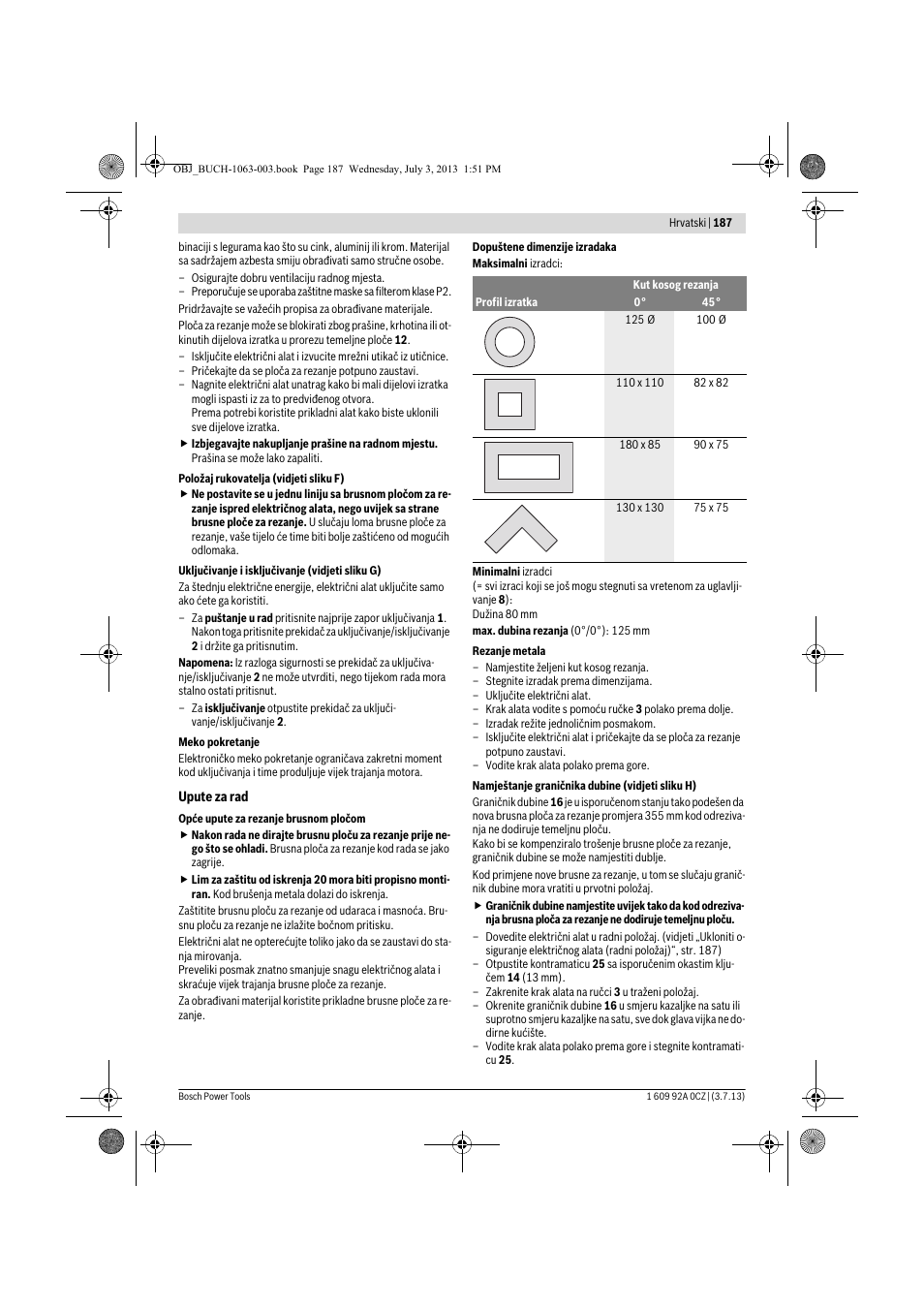 Bosch GCO 2000 Professional User Manual | Page 187 / 223