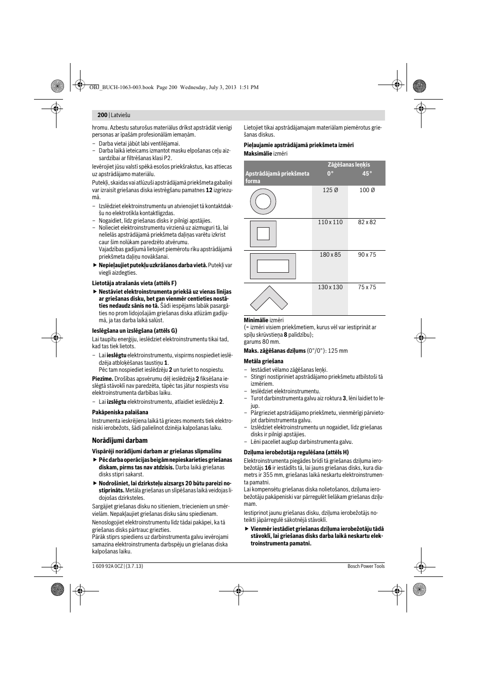 Bosch GCO 2000 Professional User Manual | Page 200 / 223