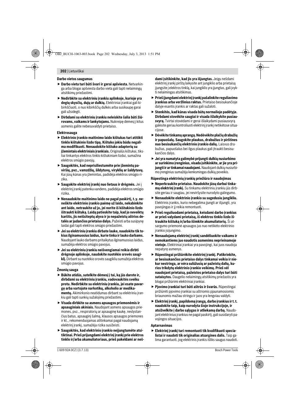 Bosch GCO 2000 Professional User Manual | Page 202 / 223