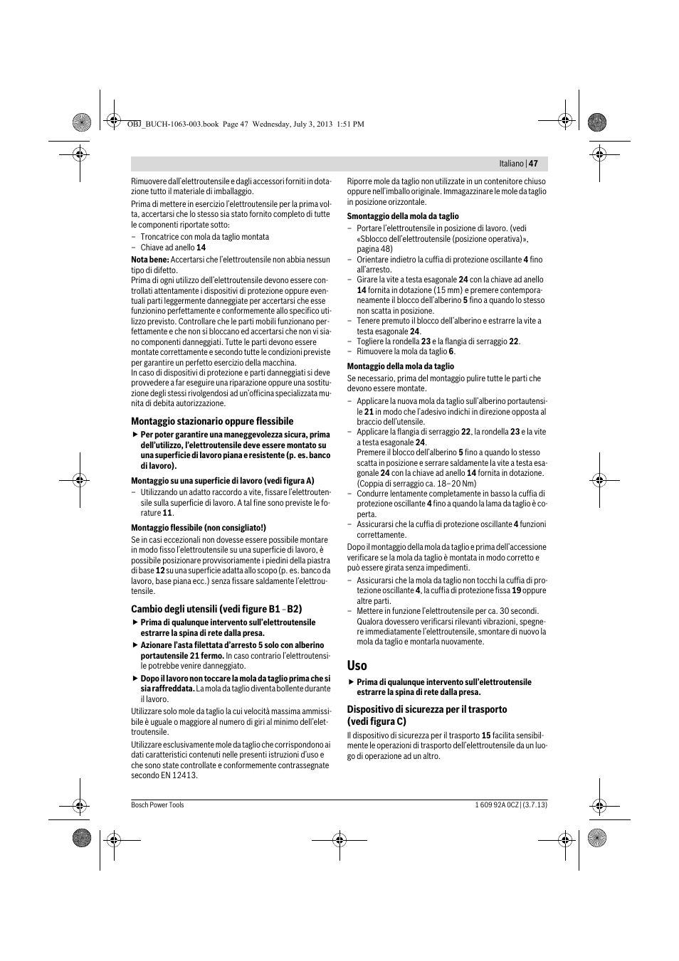 Bosch GCO 2000 Professional User Manual | Page 47 / 223