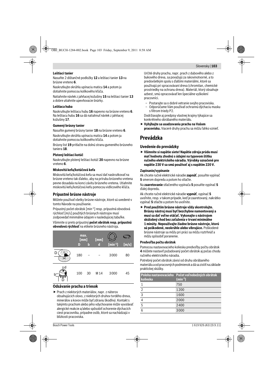 Prevádzka | Bosch GPO 14 CE Professional User Manual | Page 102 / 186