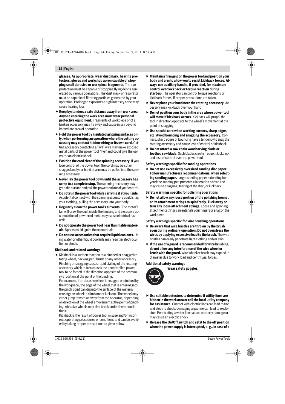 Bosch GPO 14 CE Professional User Manual | Page 13 / 186