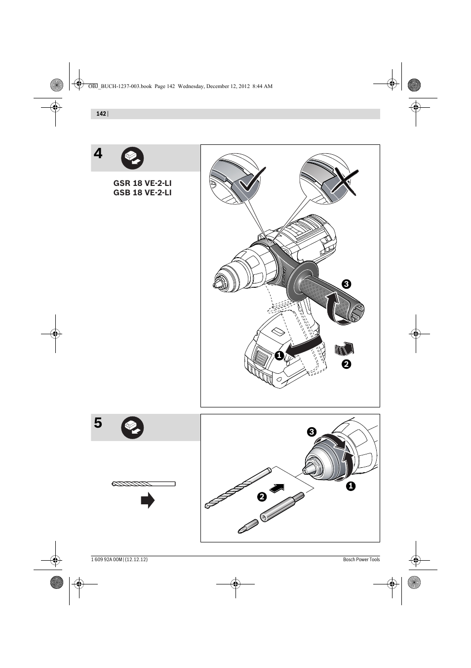 Bosch GSR 14,4 VE-2-LI Professional User Manual | Page 142 / 146