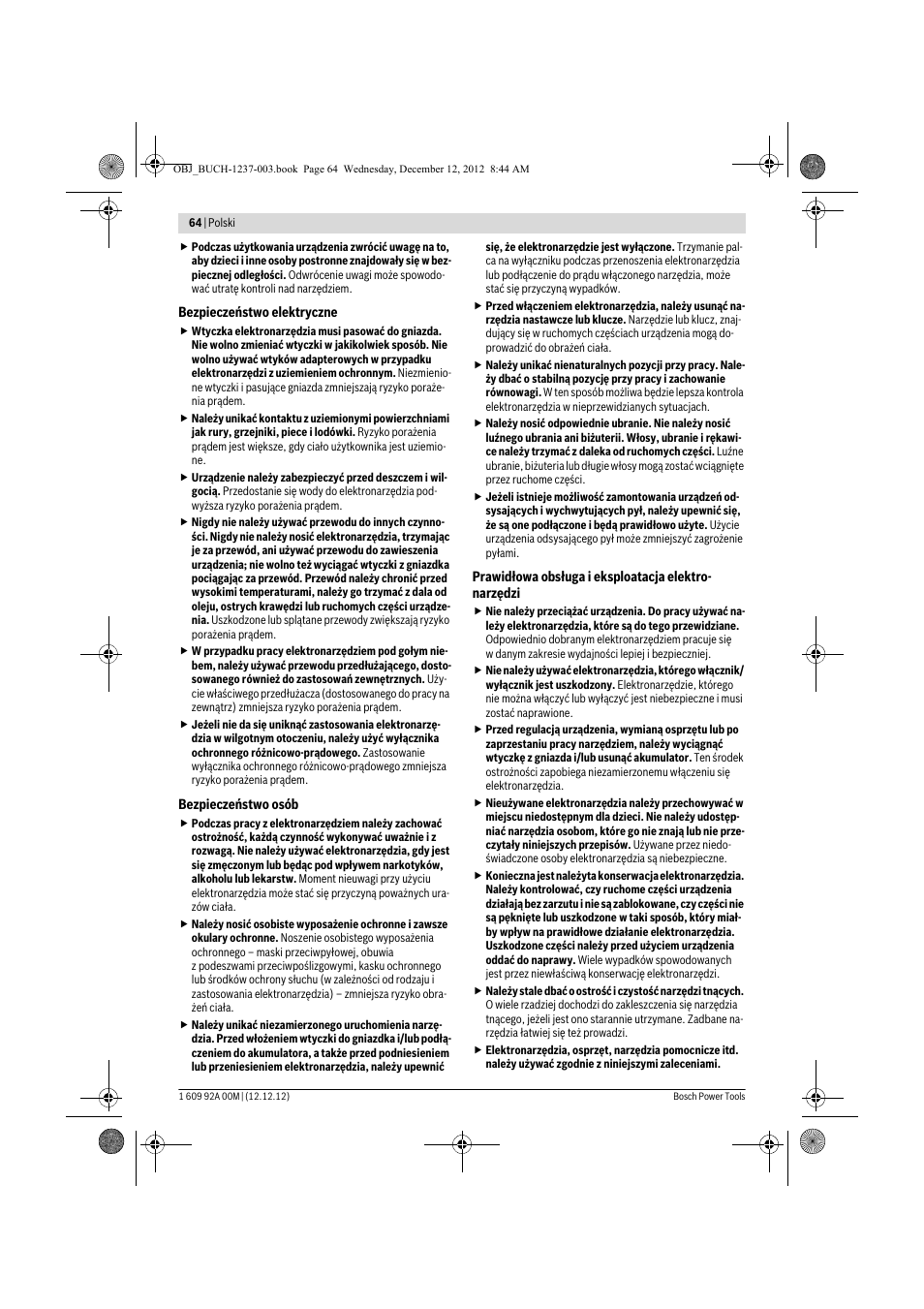 Bosch GSR 14,4 VE-2-LI Professional User Manual | Page 64 / 146