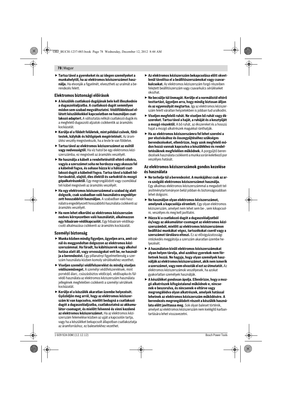 Bosch GSR 14,4 VE-2-LI Professional User Manual | Page 78 / 146