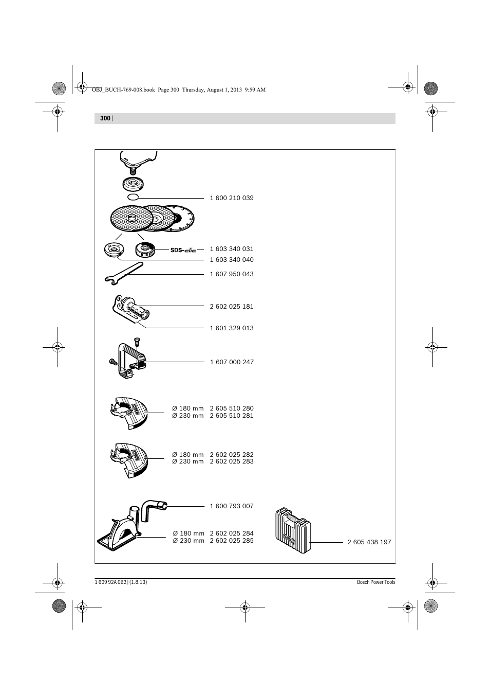 Bosch GWS 24-230 JVX Professional User Manual | Page 299 / 299