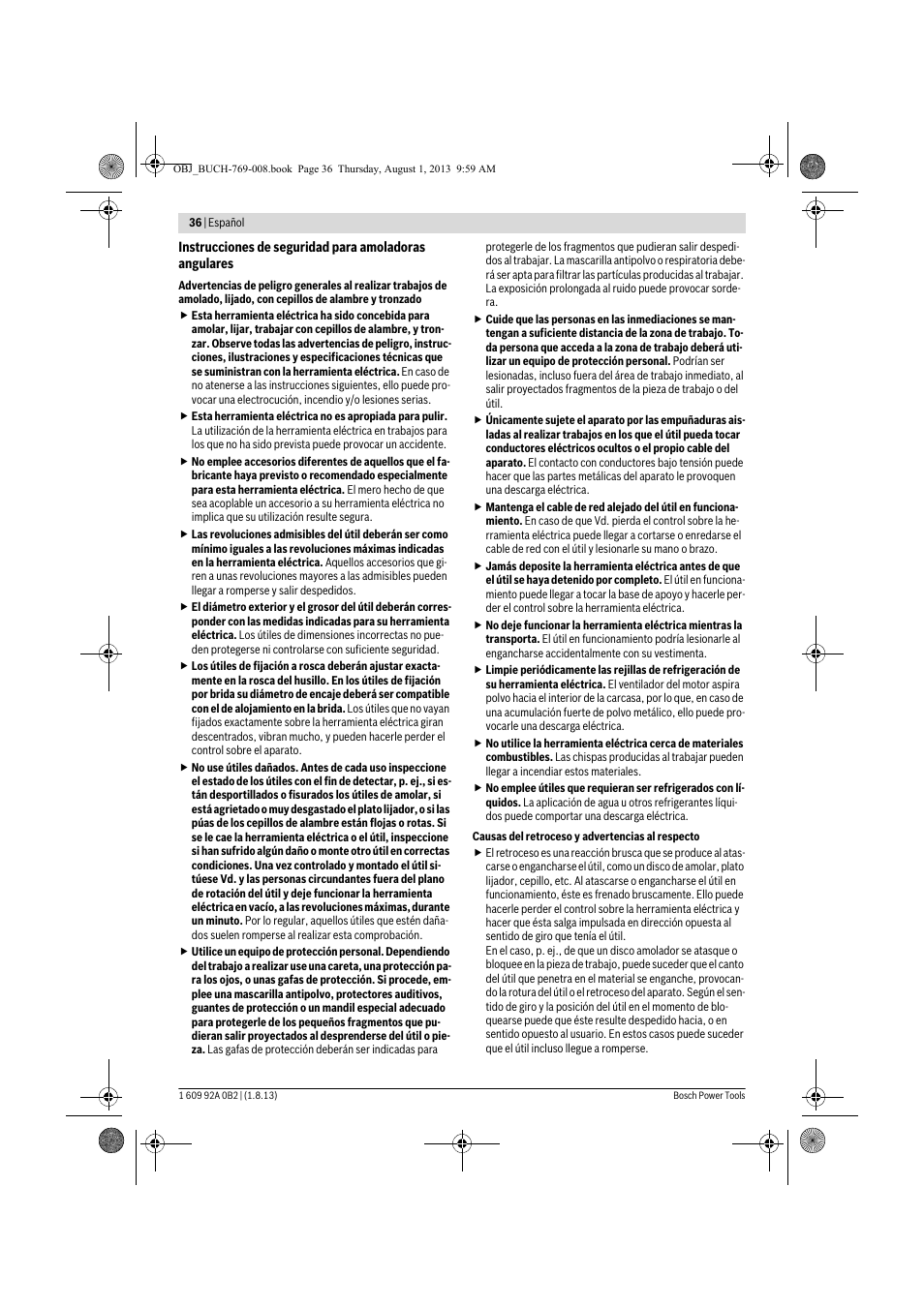 Bosch GWS 24-230 JVX Professional User Manual | Page 35 / 299