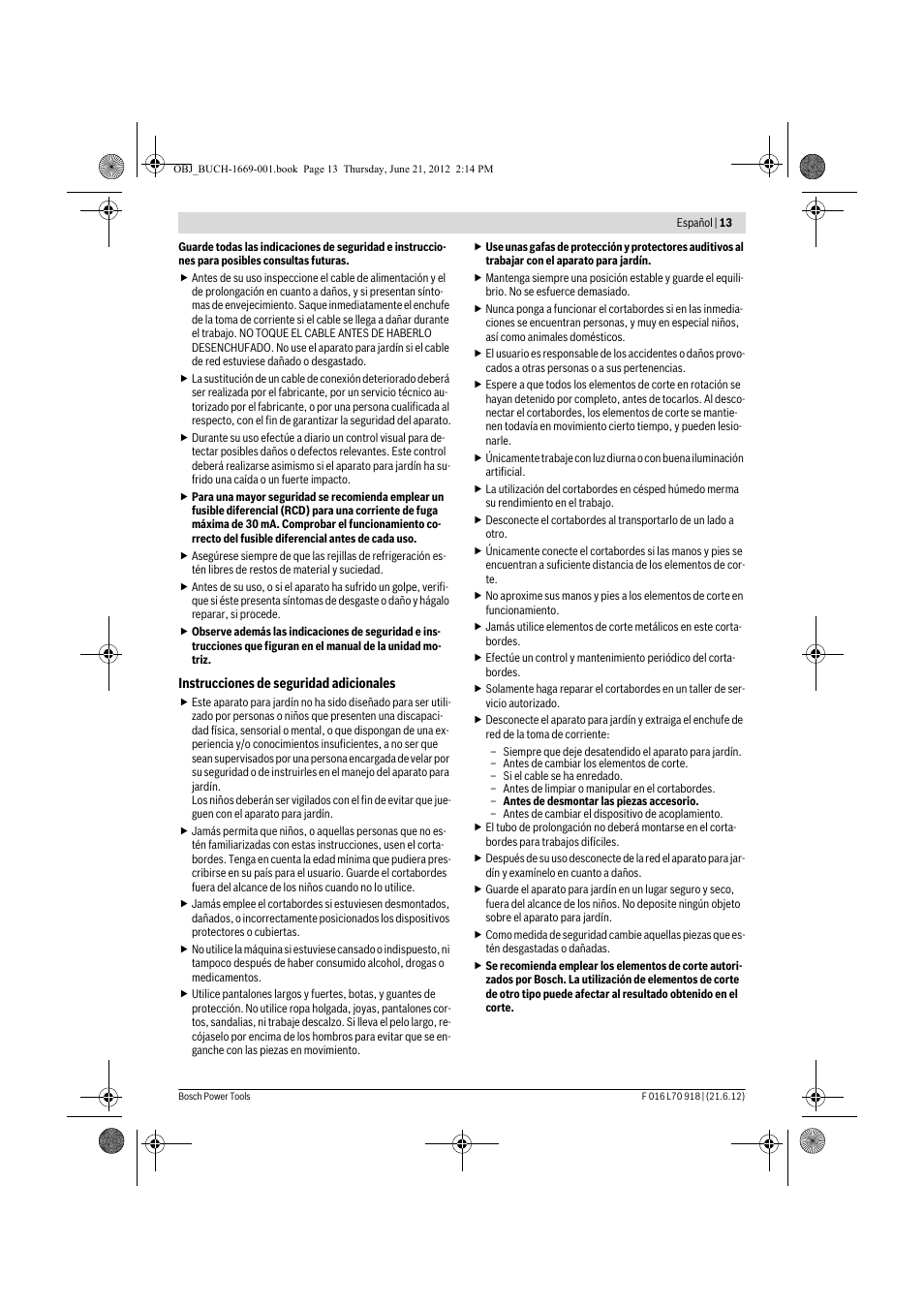 Bosch AMW 10 RT User Manual | Page 13 / 91