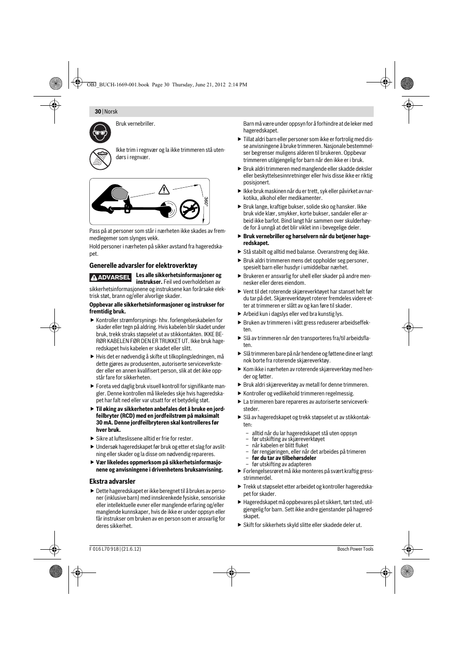 Bosch AMW 10 RT User Manual | Page 30 / 91