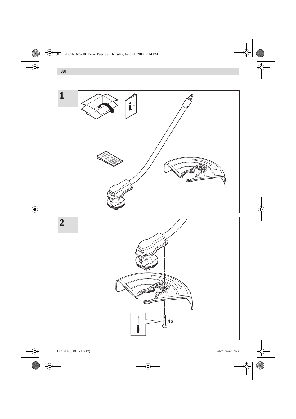 Bosch AMW 10 RT User Manual | Page 88 / 91