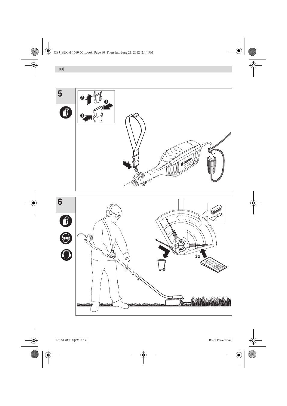 Bosch AMW 10 RT User Manual | Page 90 / 91