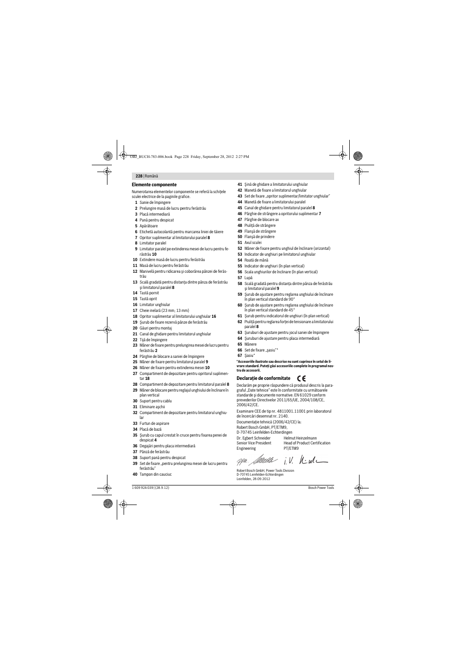 Bosch PTS 10 User Manual | Page 228 / 309