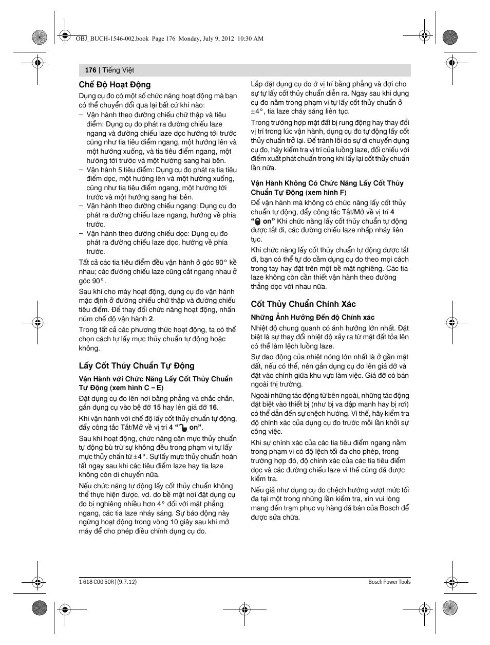 Bosch GCL 25 Professional User Manual | Page 176 / 190